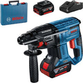 Bosch 0611911172 GBH18V-21 Brushless SDS+ Rotary Hammer Drill, 2x4A, charger, case