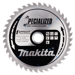 Makita E-12158 165x20x40T TCT Circular Saw Blade for Decking