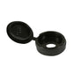 Hinged Screw Caps Small, Black, To fit 3.0 to 4.5 Screw. Bag of 100