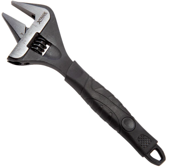 XTrade Wide Jaw Adjustable Wrench 8" / 214mm