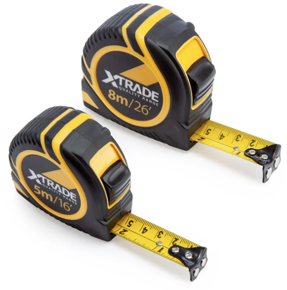 XTrade Tape Measure Twin Pack