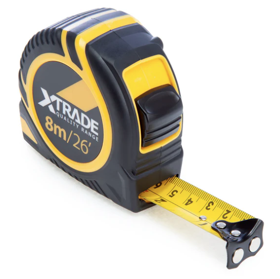 XTrade Tape Measure 8m/26ft