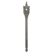 20x152mm Flat Wood SC (Spade) Bit Hex Shank 2608587577