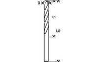 10x250mm CYL-9 MultiConstruction Drill Bit. 2608596063