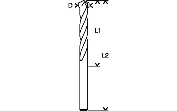 6.5x150mm CYL-9 MultiConstruction Drill Bit. 2608596061